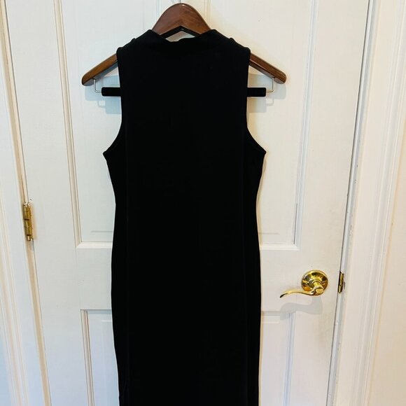Eileen Fisher Mock Neck Sleeveless Dress Size Medium - Picture 7 of 16